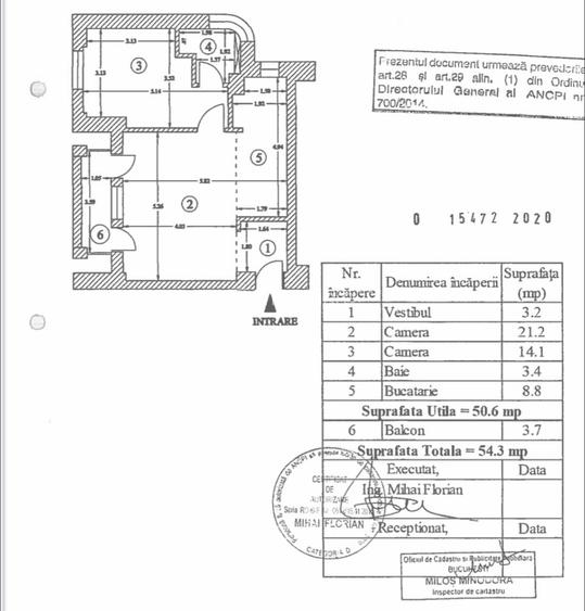 Apartament 2 camere mobilat utilat Parcul Tineretului Oraselul copiilor - 1
