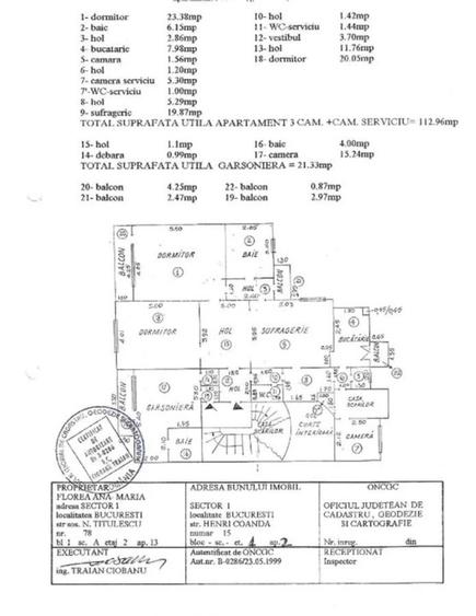 Apartament 4 camere | Calea Victoriei |  parcare | 7' Metrou   - 16