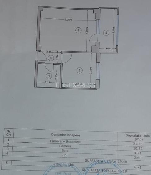 APARTAMENT 2 CAMERE MILITARI RESIDENCE REZERVELOR 56, MOBILAT, UTILAT, PARCARE - 17
