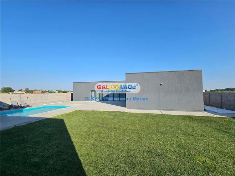 Vanzare casa de Lux cu piscina in aer liber situata in comuna Clinceni - 2