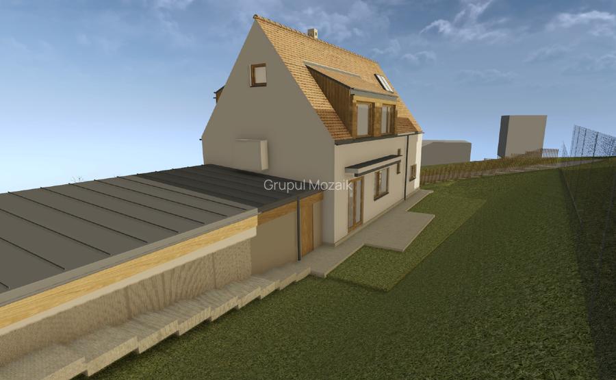 Casă tip duplex cu  senzația unei case individuale, sat Gheorghieni - 7