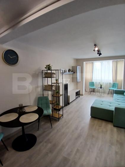 Apartament 2 camere open space, utilat si mobilat modern - 2