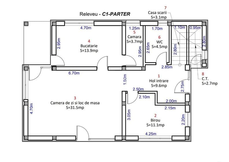 Casa individuala cu Dormitor la PARTER in Cristian-Sibiu - 2