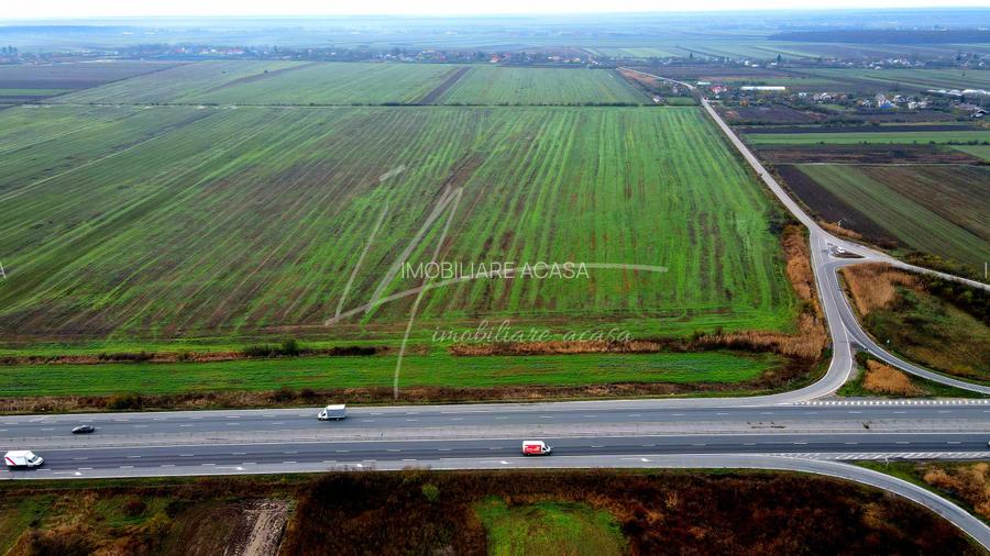 Teren intravilan curti-constructii, industrial, Autostrada A1 - km 62 - 12