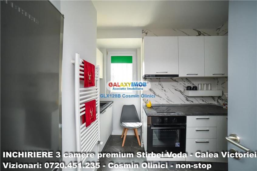 Inchirere 3 camere premium, prima inchiriere, Calea Victoriei - 13