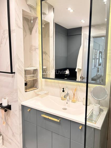 Apartament Nouveau French Design Hotel de Lux Cadă în dormitor Pipera - 19