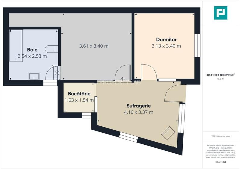 Casuță cu priveliște panoramică spre Cetatea Șiria - 17