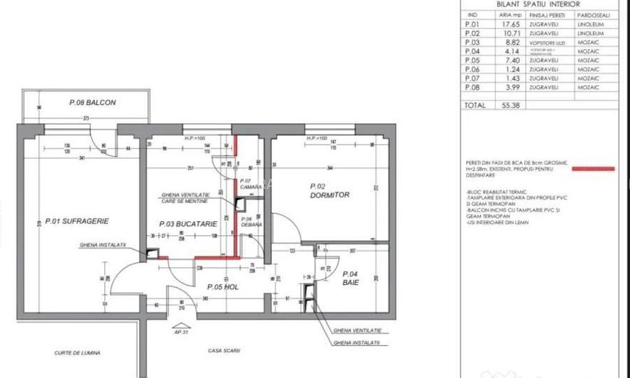 Vanzare apartament 2 camere Banu Manta - 14