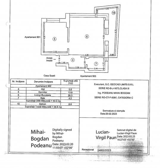 Apartament 2 camere, decomandat, 60 mp - 16