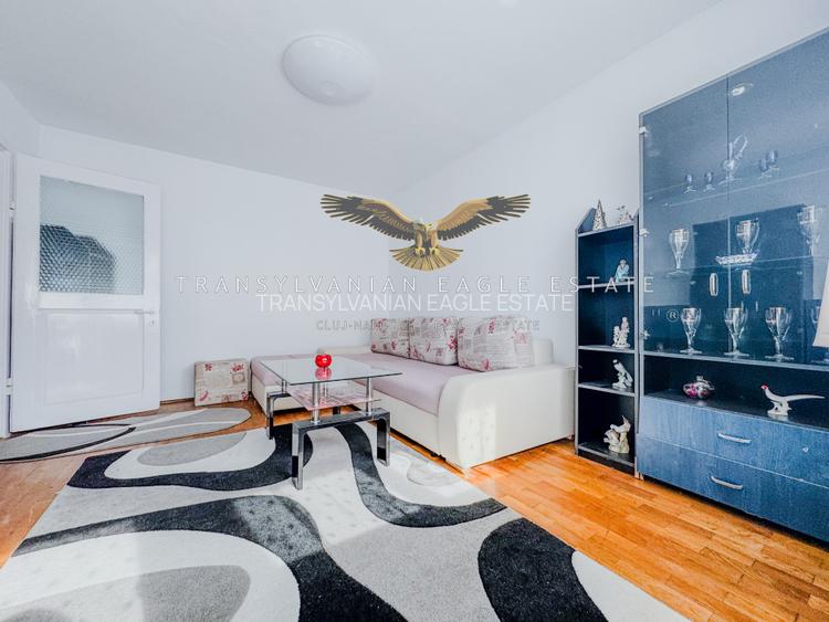 Locuința de 56 m2 utili, situată intr-o zona liniștita din Grigorescu - 2