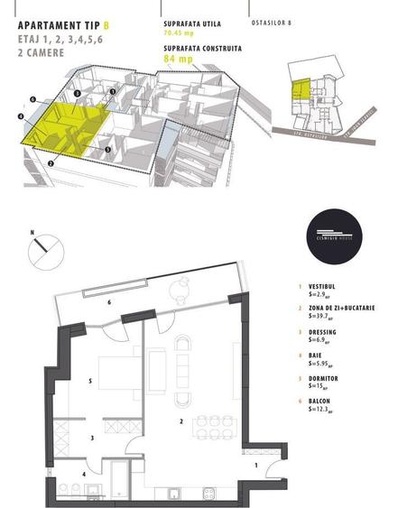 Acasă, între parcuri și istorie  Cismigiu Hous 2 Camere, Terasă 13mp și Parcare - 6