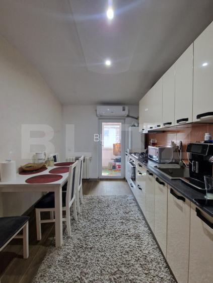 Apartament cu 2 dormitoare, 51 mp, 3 balcoane, parcare, central Floresti - 5