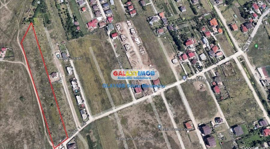 Otopeni 575 Mp - Lot 412 Mp+163 Mp(cota de drum si gradina) str. 1 Mai - 3