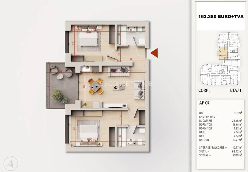 0% Comision | 3 camere premium Pallady | 900 m metrou Nicolae Teclu - 3