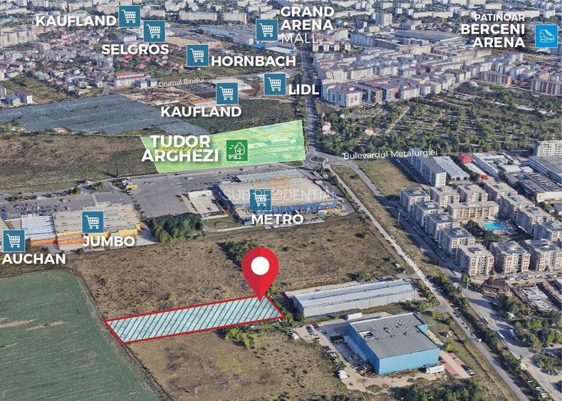 Oportunitate de investitie, lot de teren 7622 mp, zona Bd. Metalurgiei - 5
