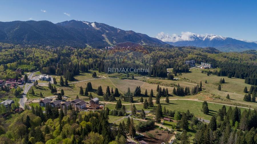 Poiana Brașov | teren cu panoramă largă către munți - 5