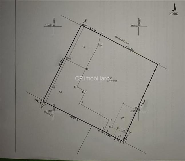 Teren 408 mp Aparatorii Patriei - 2