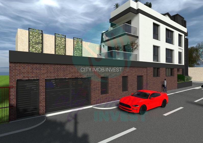 2 camere cu terasa de 17 m langa PARC si METROU cu parcare si boxa - 2