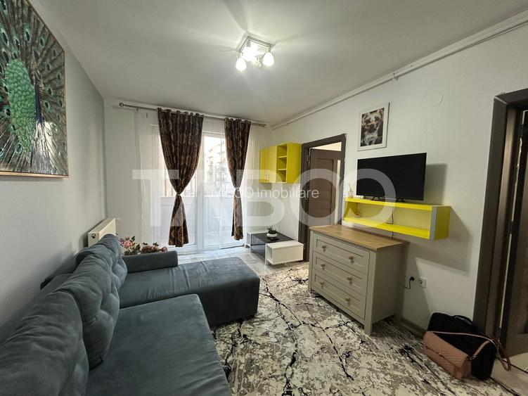 Garsoniere decomandata cu balcon de inchiriat in zona Calea Cisnadiei - 2