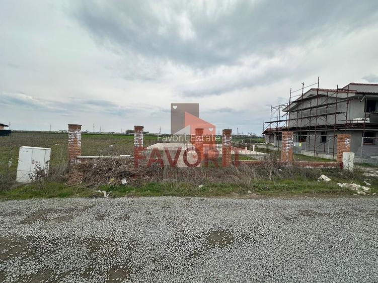 Teren in Sacalaz | Toate utilitatile | Cu proiect  | Casa Indiv | - 2