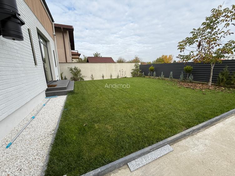 Vilă contemporană , finalizată în 2024, situată pe o stradă privată. - 5