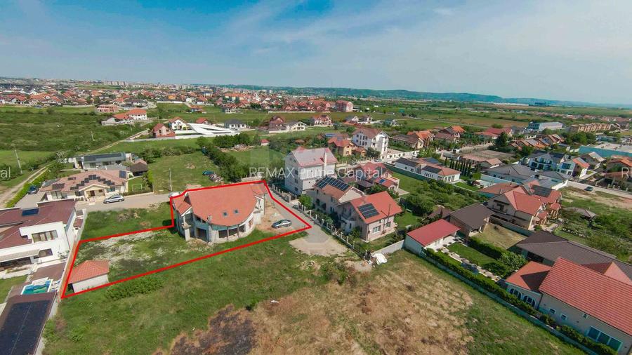 Vilă la roșu, 240 mp utili, Sânmartin, arhitectură unică, teren 726 mp - 4