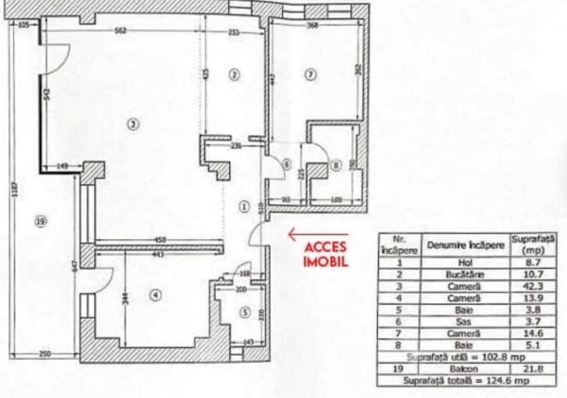 Apartament superb cu 3 camere, terasa si 2 locuri de parcare in Floreasca! - 33