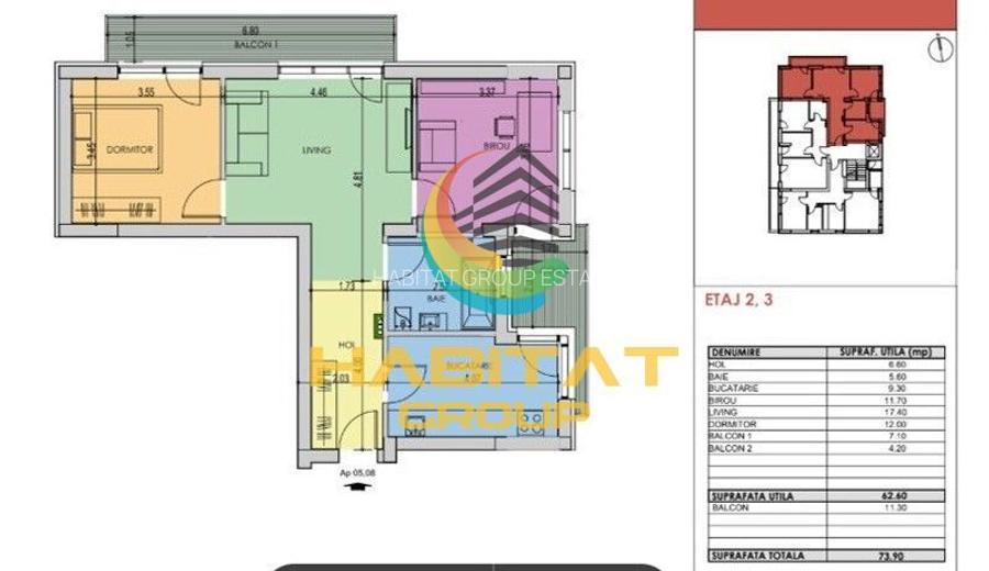 DE VANZARE APARTAMENT 3 CAMERE BERCENI GRAND ARENA DISPONIBIL IMEDIAT - 17