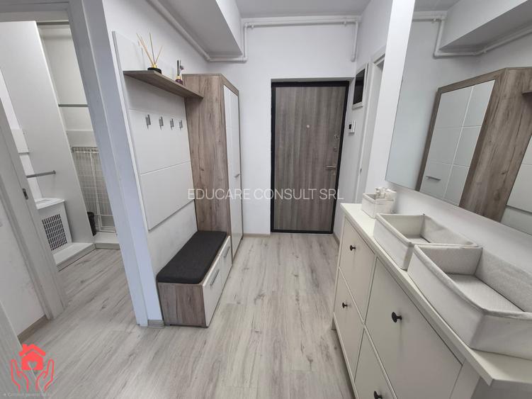 SISESTI-2 camere mobilate, 2 bai, terasa cu vedere lac, bloc boutique, parcare! - 12