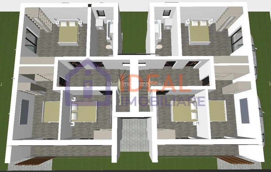 Casa cu Moderna cu 4 camere si gradina, in Selimbar - 6