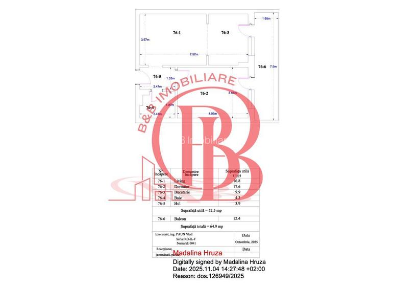 2 camere Finalizat-Mutare imediata 7 min Metrou Teclu - 1