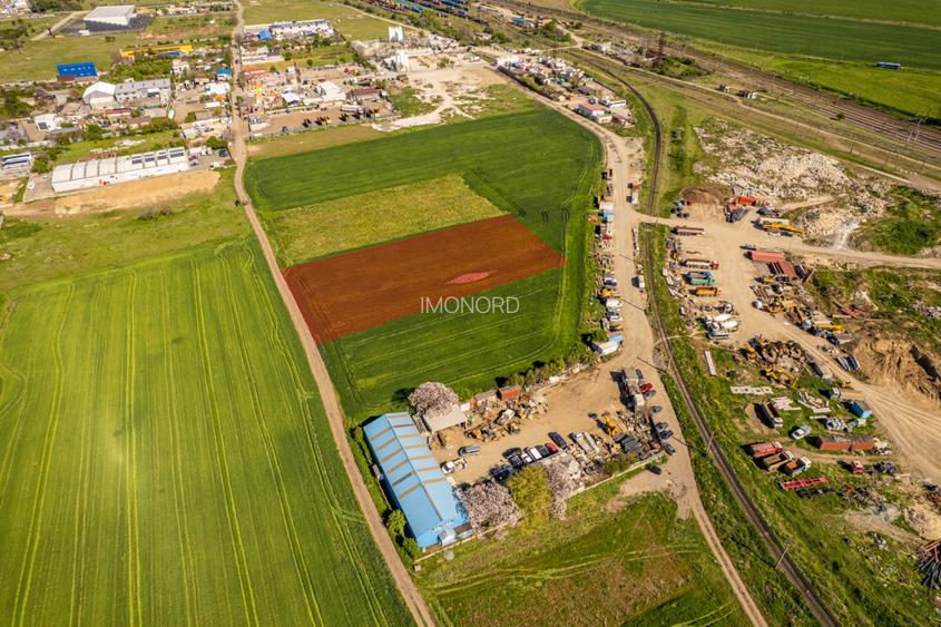 Palas vaporas, teren industrial logistic acces facil Autostrada - 19