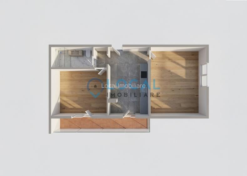 Apartament 2 camere | Decomandat | etaj 3 | Zona Interservisan | Gheorgheni - 9
