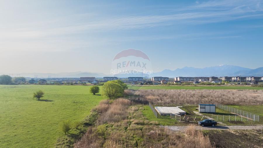 Teren intrare Sanpetru 668mp, str Tudor Arghezi-cu AC imprejmuire - 2