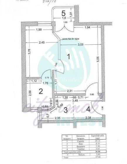 Garsonieră boemă | Mântuleasa – Sf. Ștefan | Balcon, centrală, etaj 4 - 4
