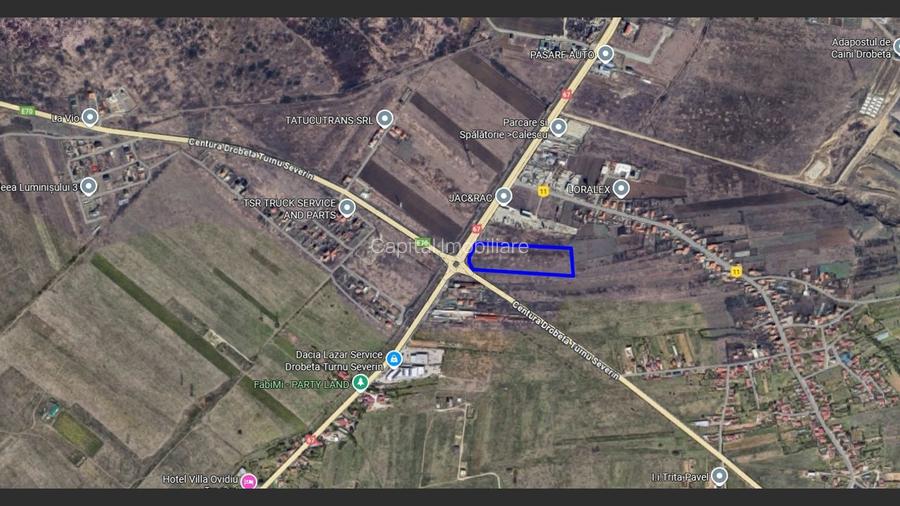 Teren Centura Severin – Acces din Giratoriu, 15 219mp - 2