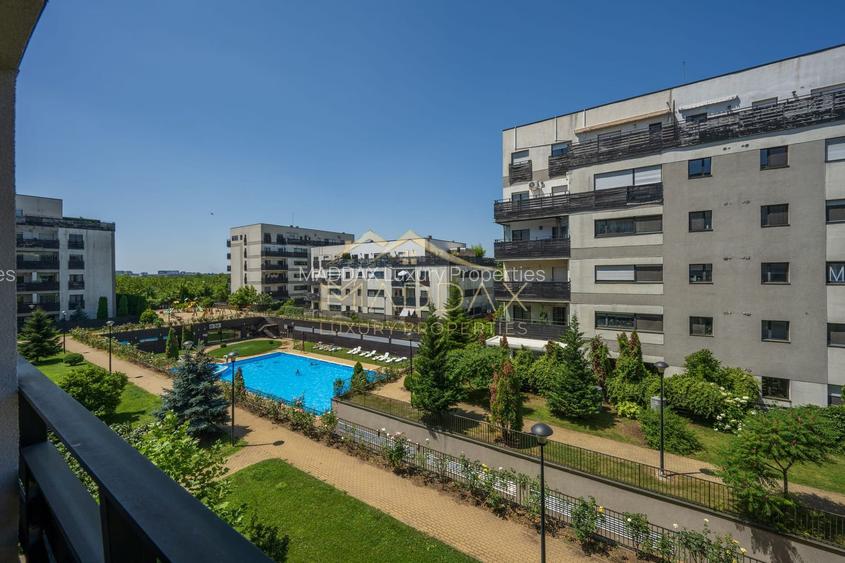 3 Camere | 77 mp Utili | Boxă Inclusă | Piscină & Fitness | Lângă Pădurea Băneas - 3