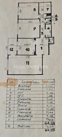 Aparatorii Patriei-Panselelor-Apartament de 3 camere-decomandat - 7