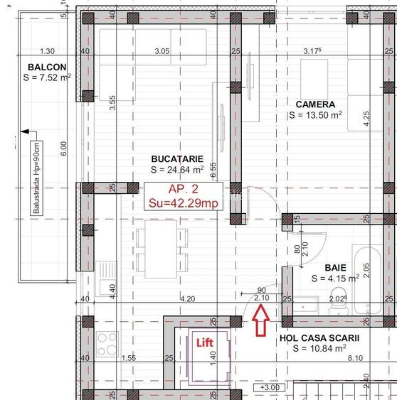 Giroc – zona ESO | Bloc nou P+3 | Lift | TVA si Loc de Parcare incluse - 7