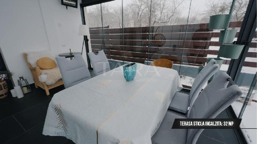 Casă modernă cu teren generos și panoramă superbă în Feleacu - 9