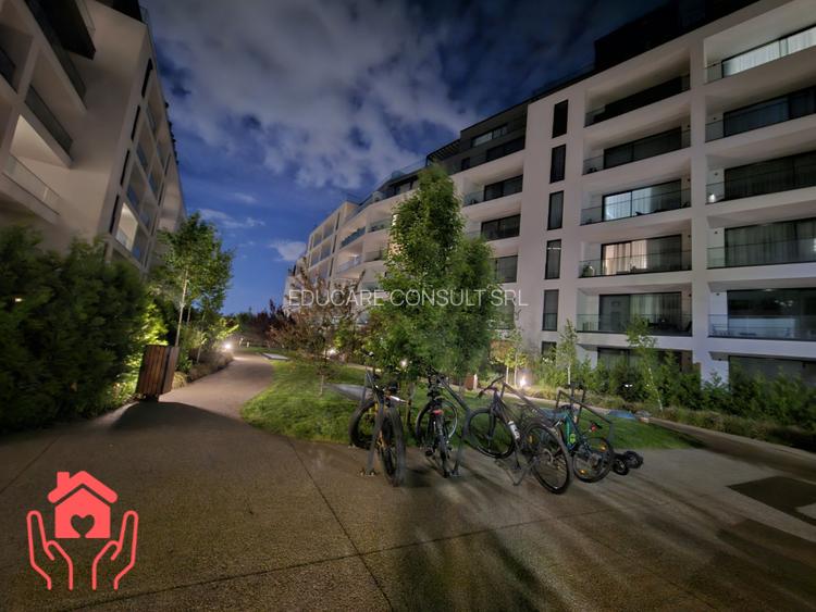 Baneasa Shopping City-3 camere cu gradina 60 mp, complex securizat, loc de joaca - 32