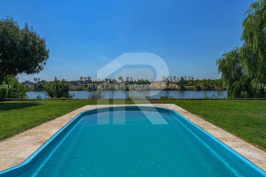 Vilă elegantă cu piscină și ieșire la Lac – Căciulați, Balotești - 49