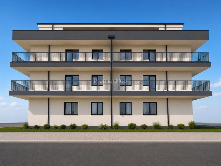 Apartament generos cu 1 cameră, 43 mp, etaj intermediar, zona Terra - 4