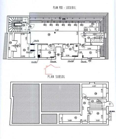 Inchiriere vila 12 camere S+P+1+M Cotroceni metrou ideal birouri - 2