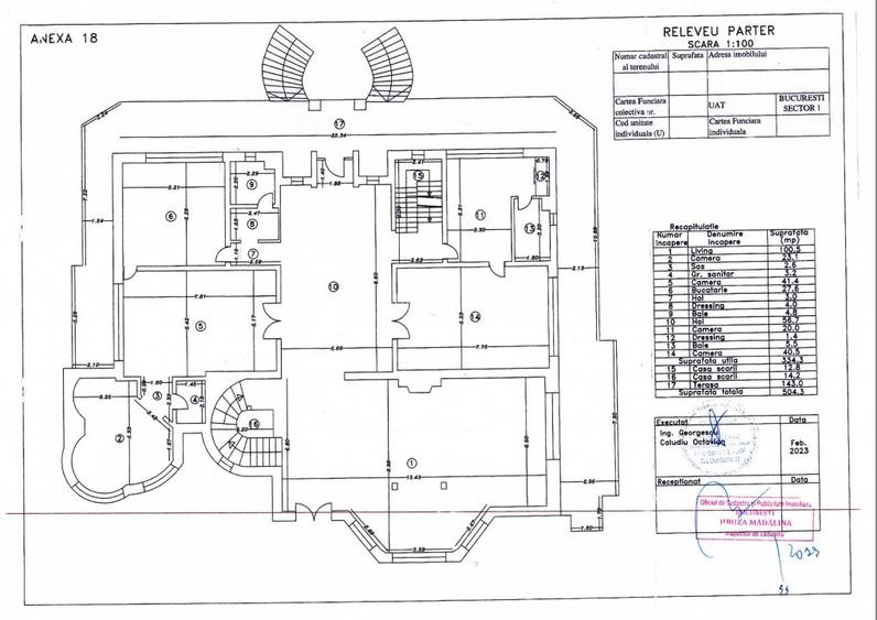 Vila exclusivista in Baneasa – teren 3.718 mp, suprafata desfasurata 1.750 mp - 47