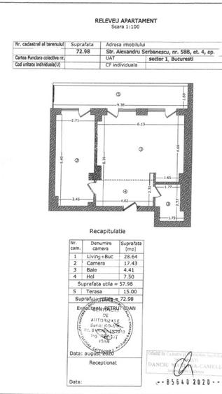 Vanzare 2 camere Aviatiei Park - 58mp utili+15mp Terasa - Direct Proprietar - 4