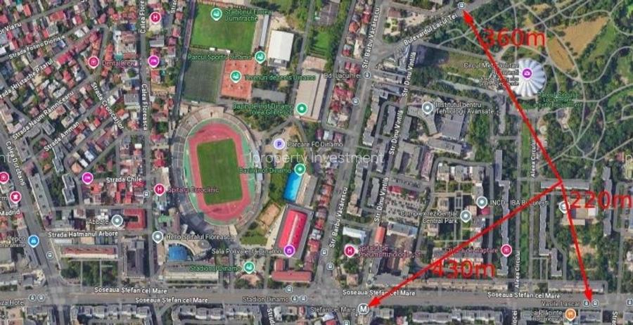 Stefan cel Mare-Parcul Circului | 3 Camere | Metrou | Balcon | AC  - 8