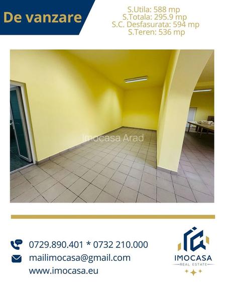 Exclusivitate de vanzare cladire comerciala potentialP+M Gradiste Arad - 3
