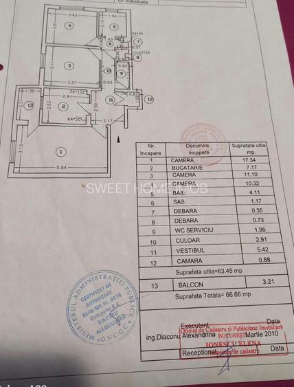 Titan-Fizicienilor 3 camere decomandat - 23