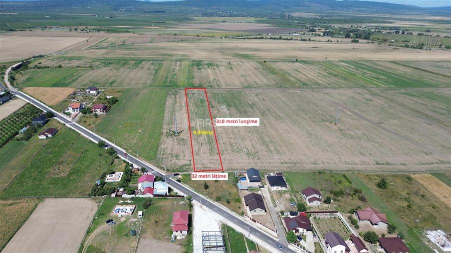 Teren in Golesti 9.848mp intravilan + extravilan  pret 6 euro / mp - 4